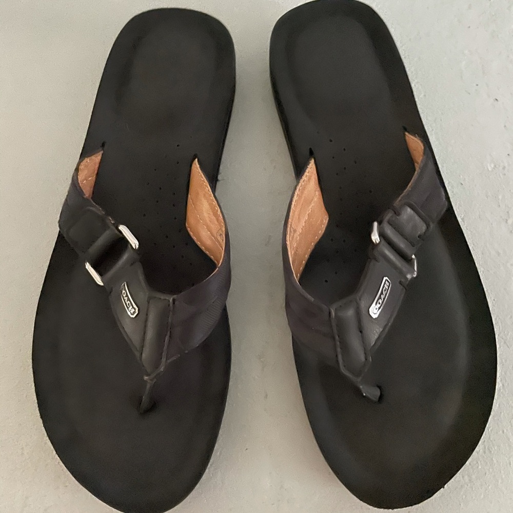 Coach Jada flip flops